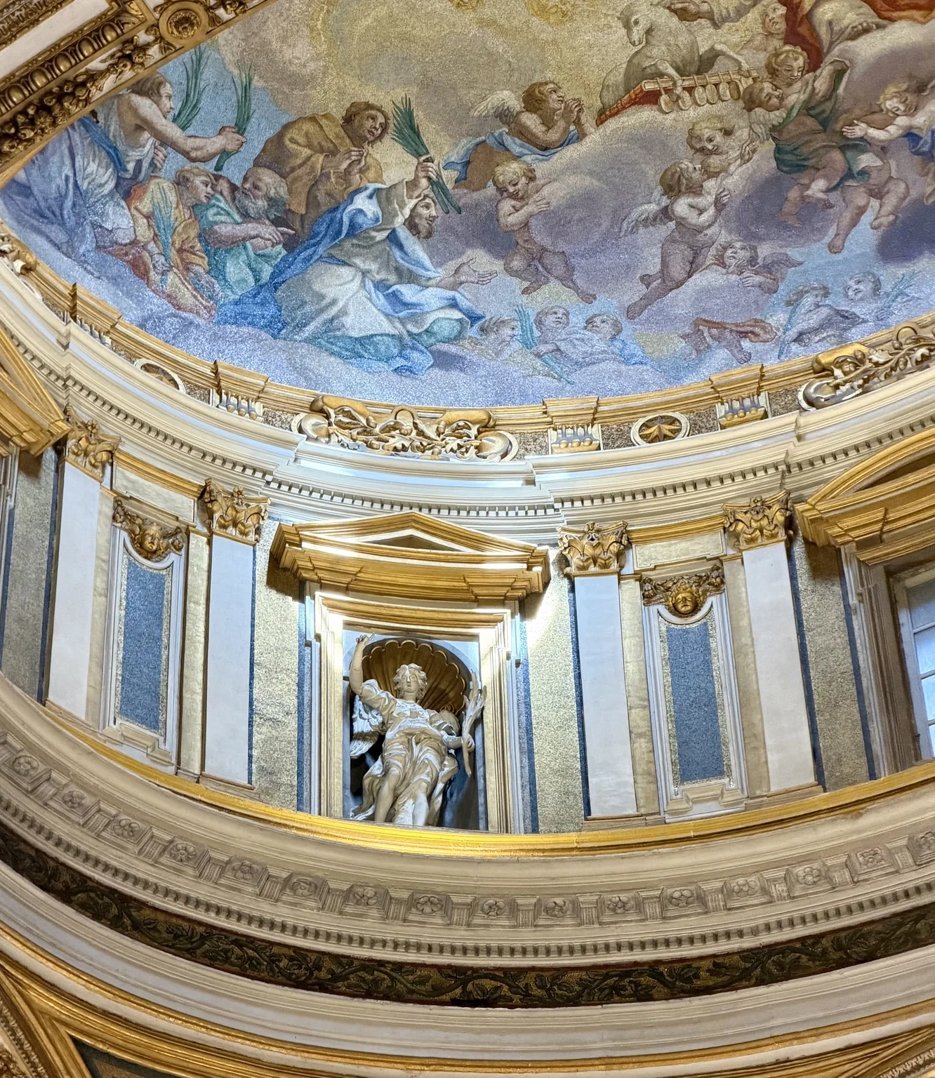 Ornate historic interior discovered during European travels