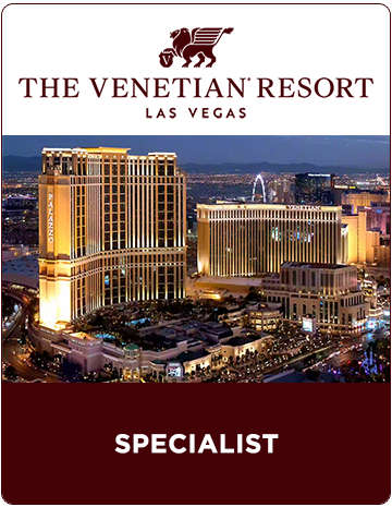 The Venetian Resort Las Vegas Specialist badge